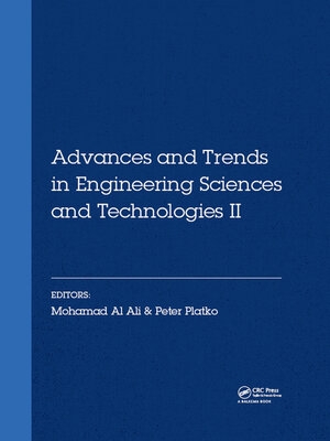 cover image of Advances and Trends in Engineering Sciences and Technologies II